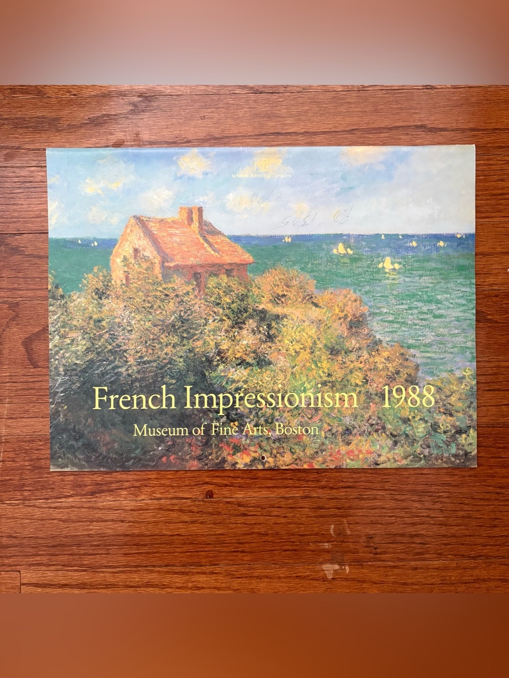 Museum of Fine Arts Boston 'French Impressionism 1988' Wall Calendar